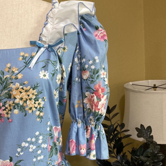 Call it Fancy Cottagecore Prairiecore Floral Vintage Dress - Picture 4 of 8